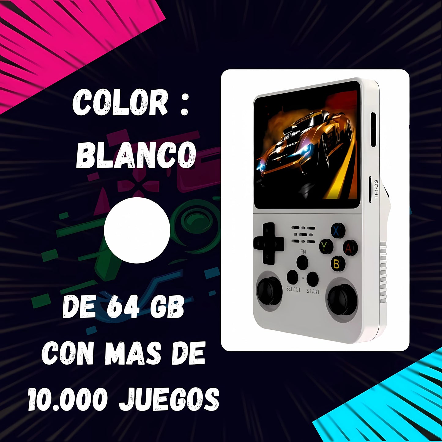 🎮 Consola de Videojuegos Portátil R36S 📱✨