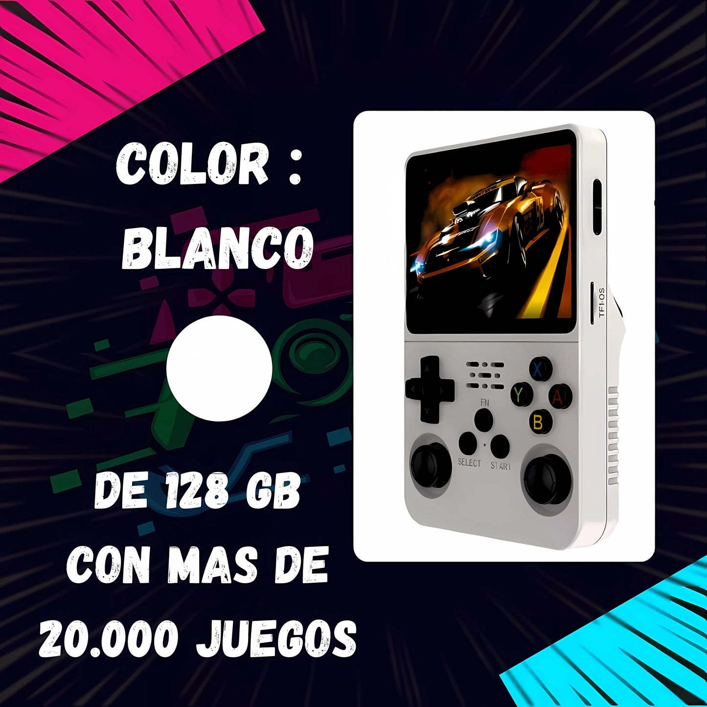 🎮 Consola de Videojuegos Portátil R36S 📱✨