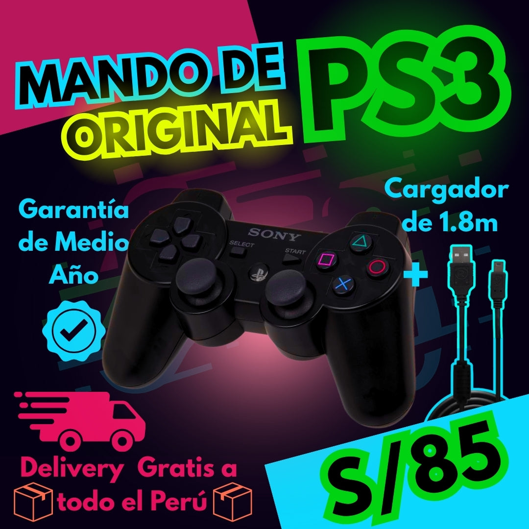 🎮 Mando Original PS3 🌟