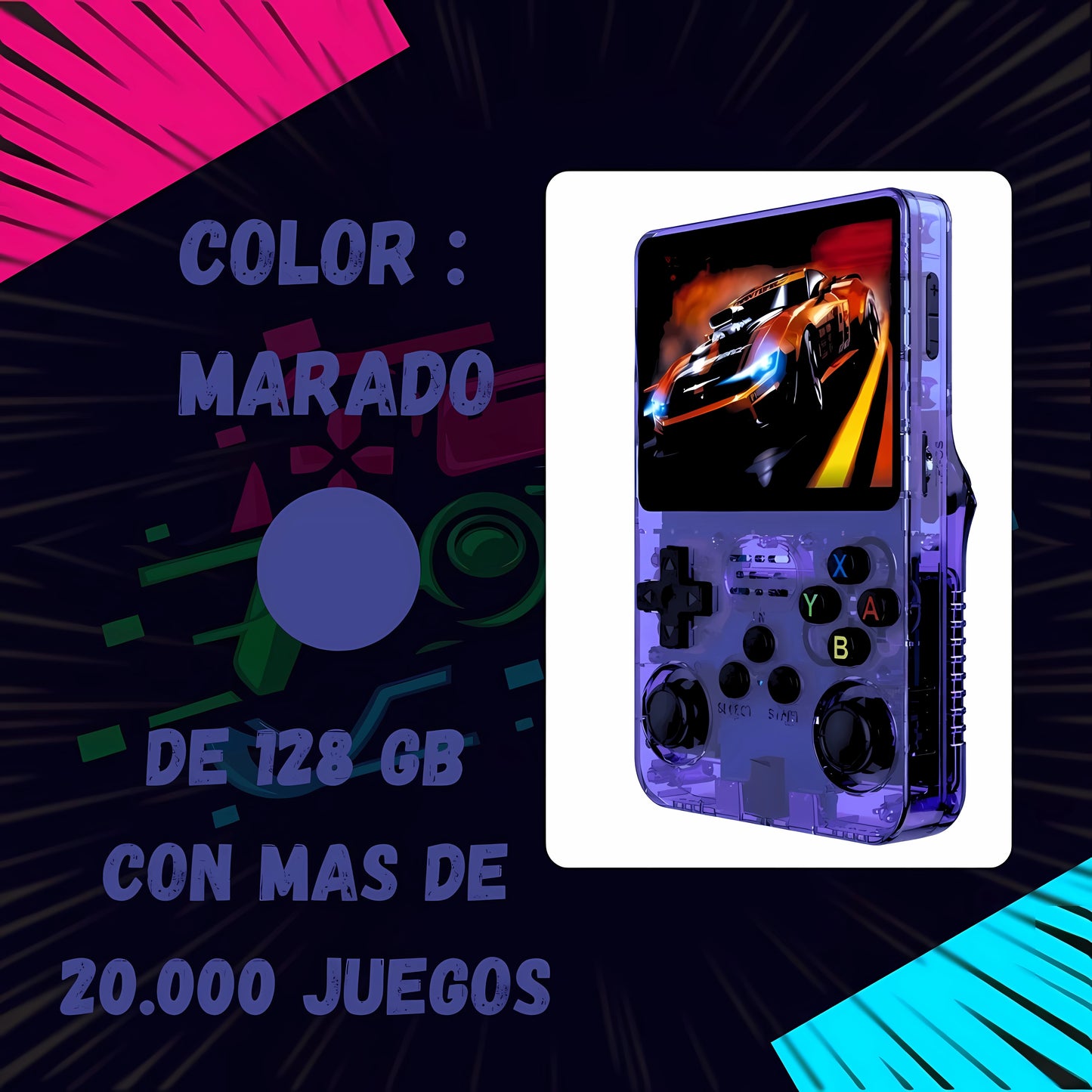 🎮 Consola de Videojuegos Portátil R36S 📱✨