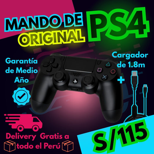 🎮 Mando Original PS4 🌟