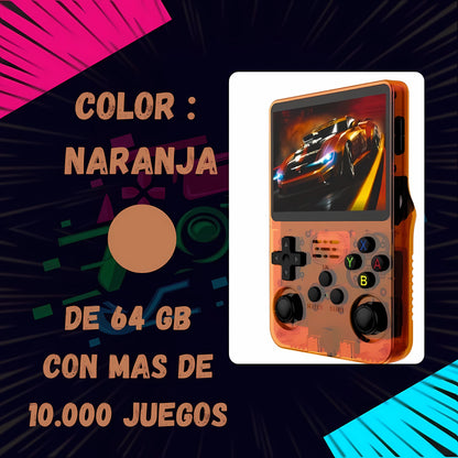 🎮 Consola de Videojuegos Portátil R36S 📱✨